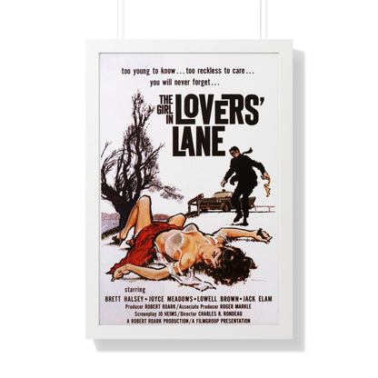 THE GIRL IN LOVER'S LANE 1959 - Framed Movie Poster-20" x 30"-The Sticker Space