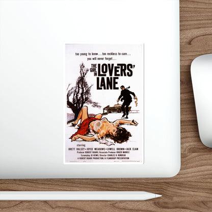 THE GIRL IN LOVER'S LANE 1959 Movie Poster STICKER Vinyl Die-Cut Decal-The Sticker Space