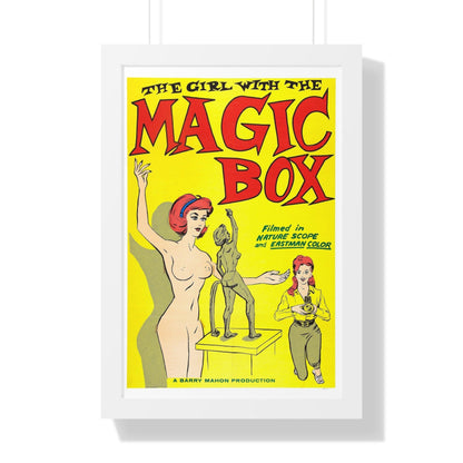 THE GIRL WITH THE MAGIC BOX 1965 - Framed Movie Poster-16″ x 24″-The Sticker Space