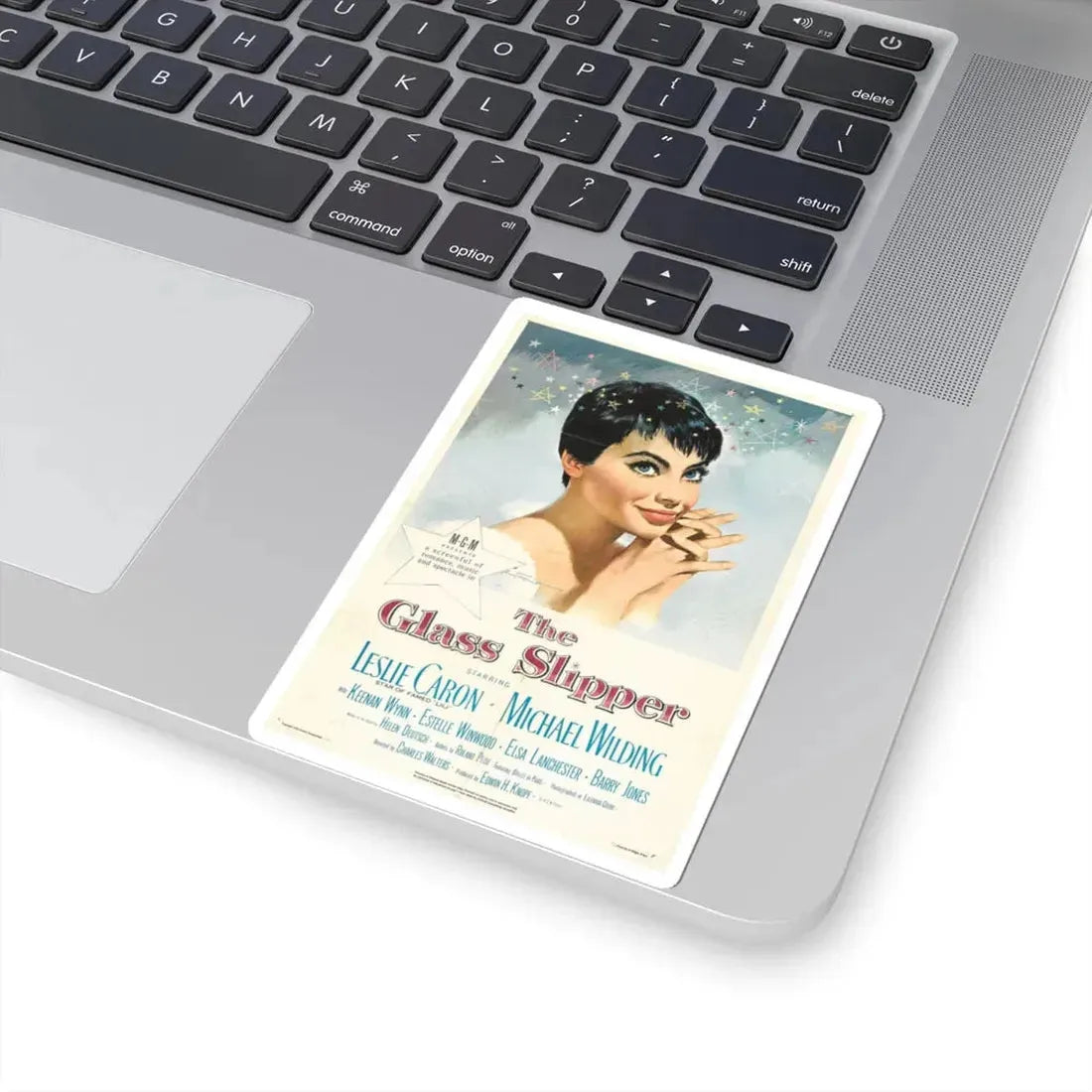 The Glass Slipper 1955 Movie Poster - STICKER Vinyl Kiss-Cut Decal - The Sticker Space