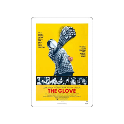 THE GLOVE 1979 Movie Poster STICKER Vinyl Die-Cut Decal 2 Inch - The Sticker Space