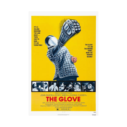 THE GLOVE 1979 - Paper Movie Poster-The Sticker Space