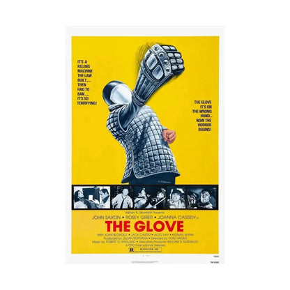 THE GLOVE 1979 - Paper Movie Poster - The Sticker Space