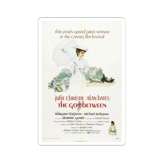 The Go Between 1971 Movie Poster - STICKER Vinyl Kiss-Cut Decal 2 Inch White - The Sticker Space