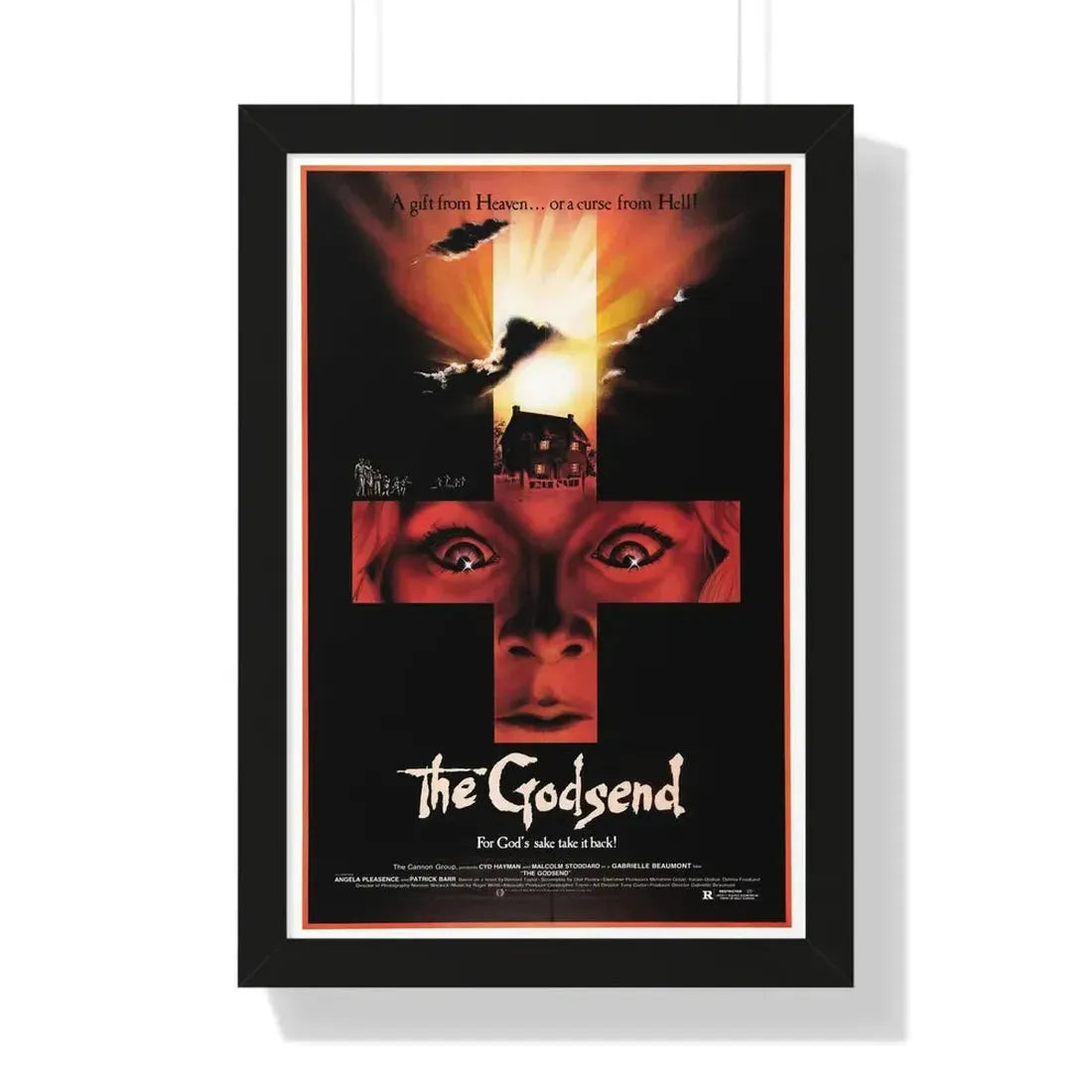 THE GODSEND 1980 - Framed Movie Poster 16″ x 24″ Black - The Sticker Space