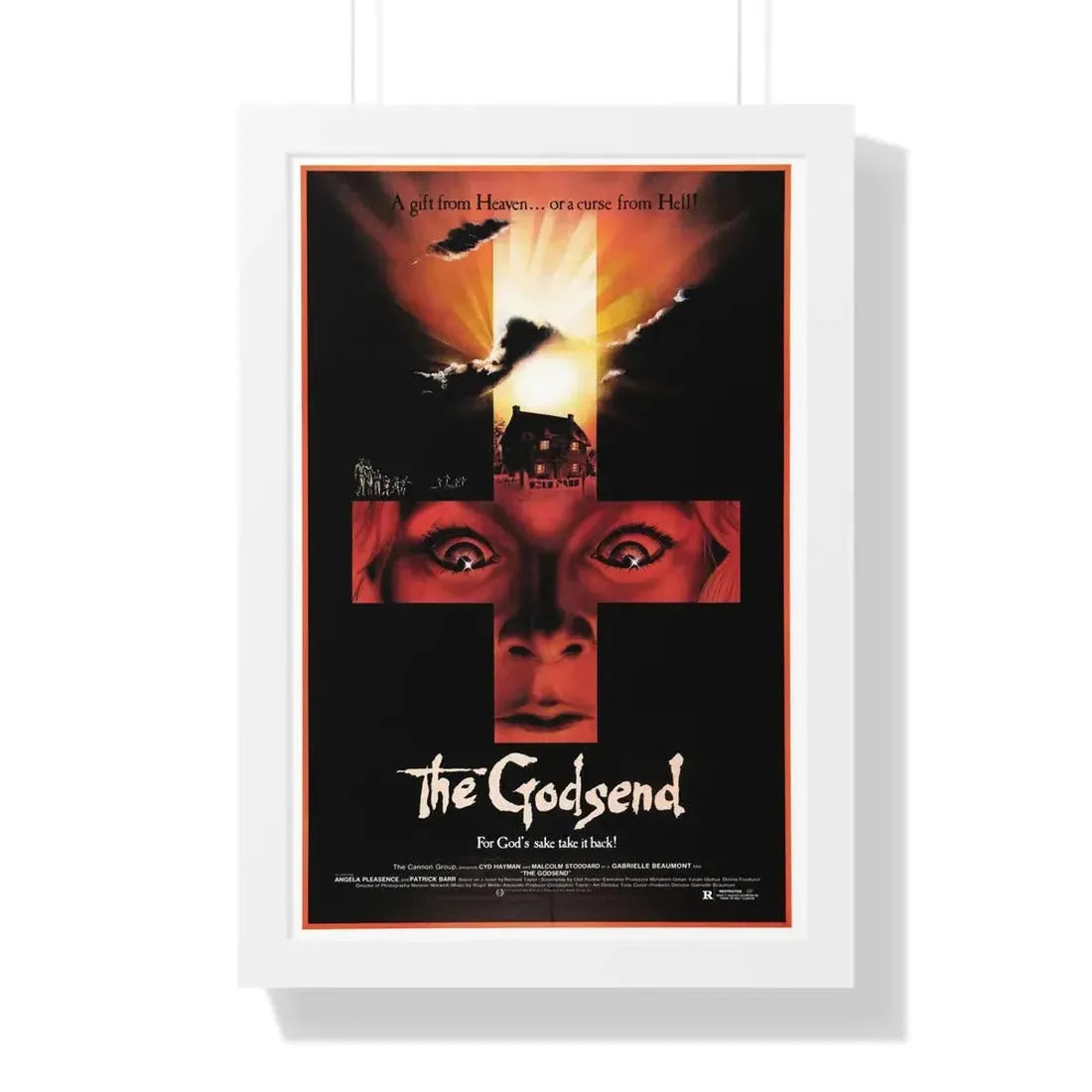 THE GODSEND 1980 - Framed Movie Poster 16″ x 24″ White - The Sticker Space