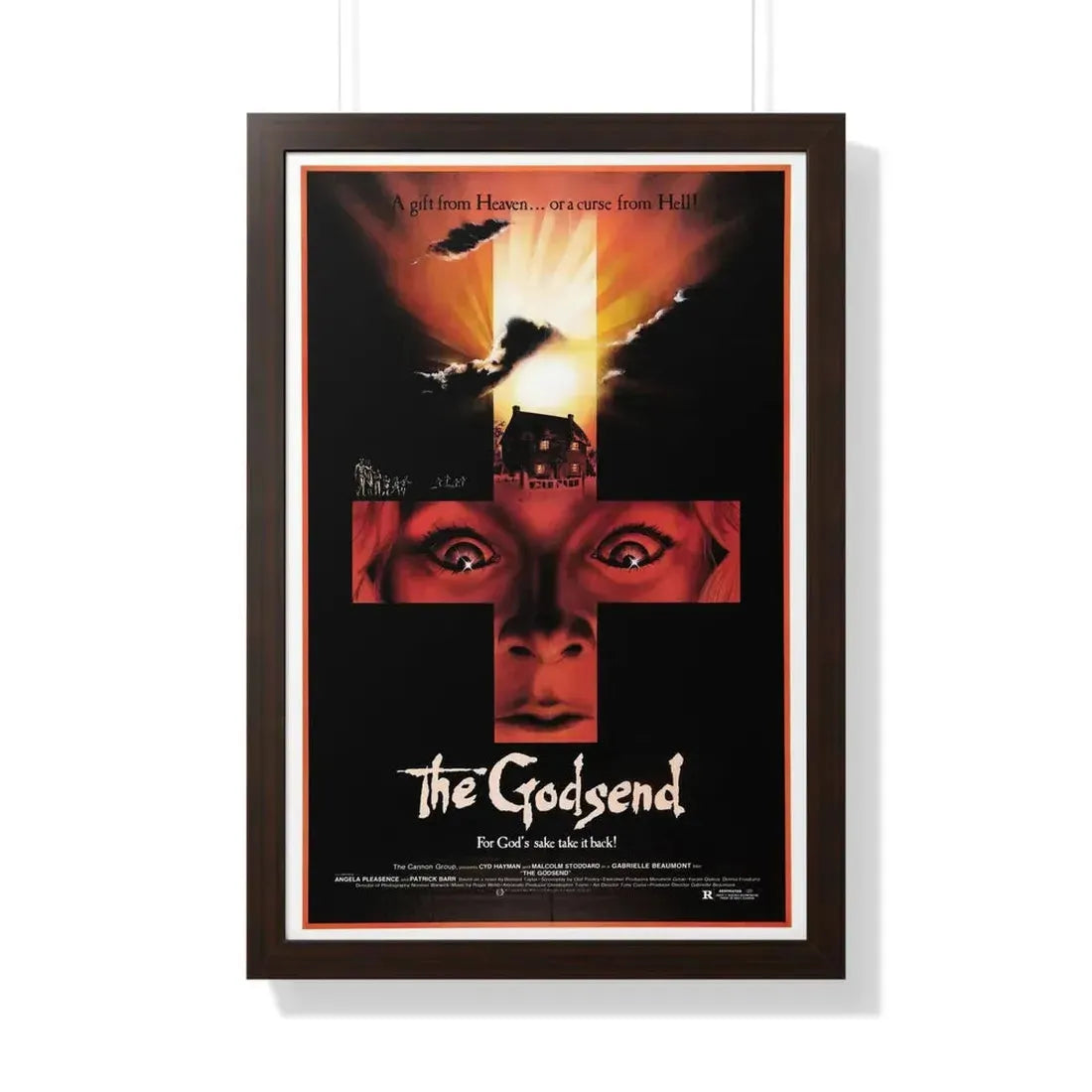 THE GODSEND 1980 - Framed Movie Poster 20" x 30" Walnut - The Sticker Space