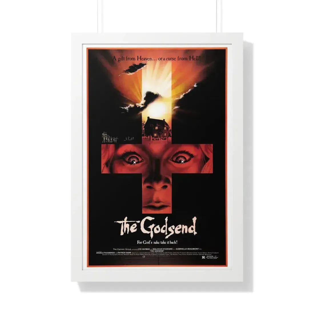 THE GODSEND 1980 - Framed Movie Poster 20" x 30" White - The Sticker Space
