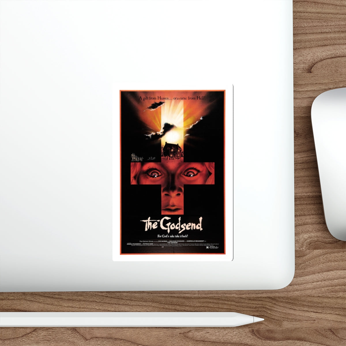 THE GODSEND 1980 Movie Poster STICKER Vinyl Die-Cut Decal-The Sticker Space