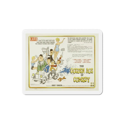 The Golden Age of Comedy 1957 Movie Poster Refrigerator Magnet 2 Inch - The Sticker Space