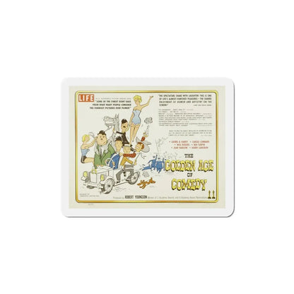 The Golden Age of Comedy 1957 Movie Poster Refrigerator Magnet 6 Inch - The Sticker Space