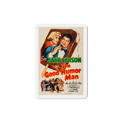 The Good Humor Man 1950 Movie Poster Die-Cut Magnet-4 Inch-The Sticker Space