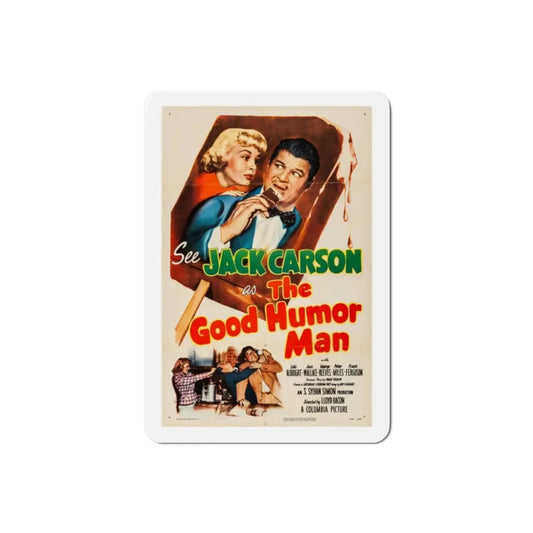 The Good Humor Man 1950 Movie Poster Refrigerator Magnet 2 Inch - The Sticker Space