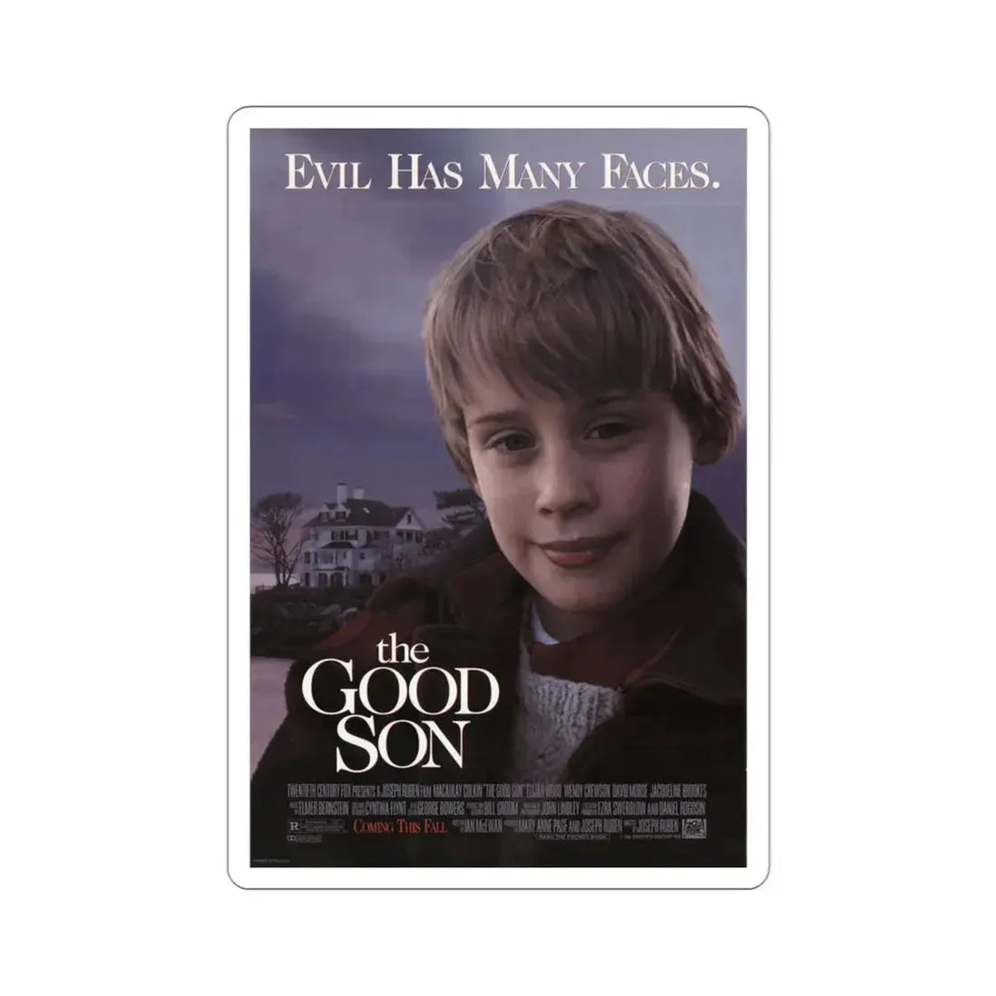 The Good Son 1993 Movie Poster STICKER Vinyl Die-Cut Decal 3 Inch - The Sticker Space