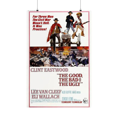 THE GOOD, THE BAD & THE UGLY 1966 - Paper Movie Poster 24″ x 36″ Matte - The Sticker Space