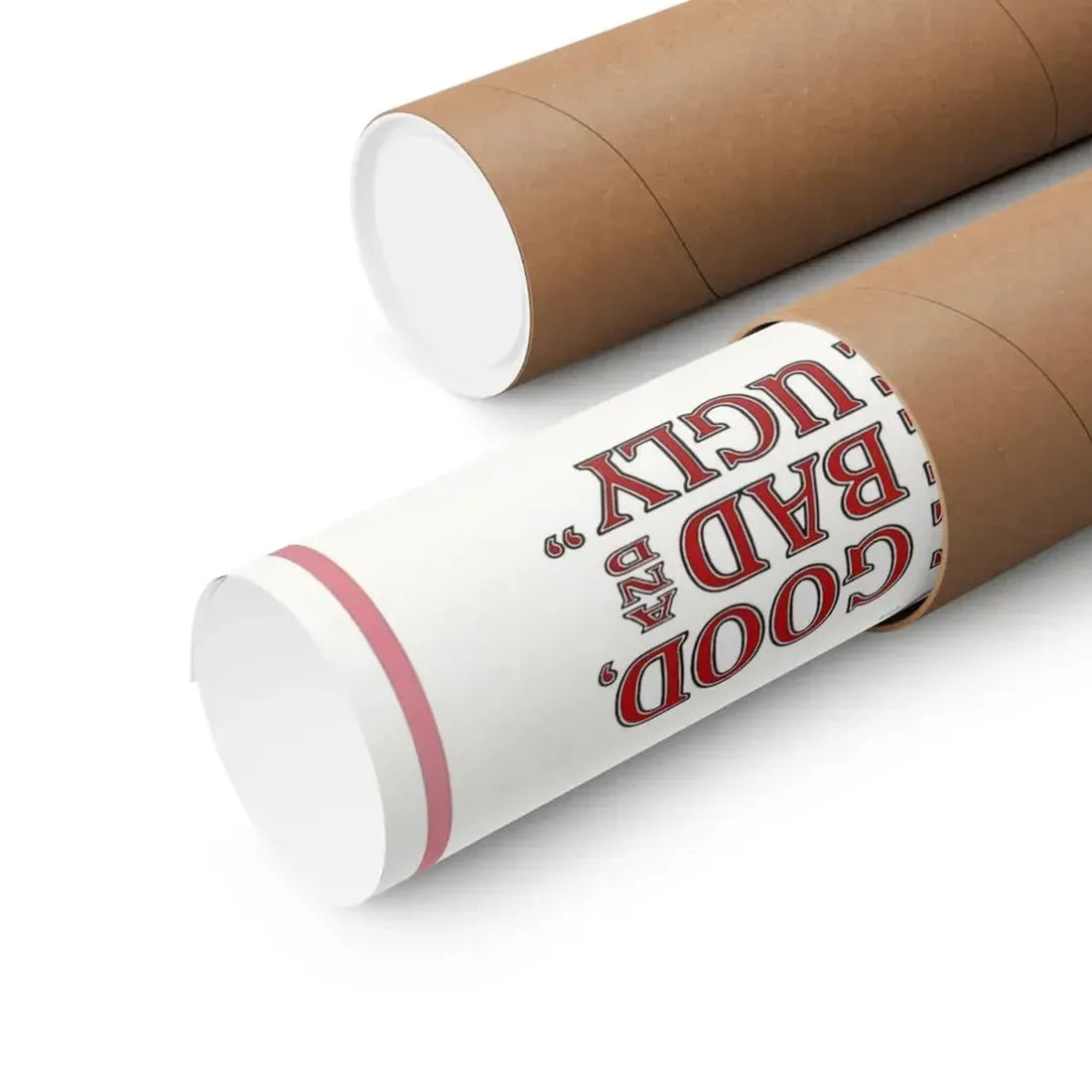 THE GOOD, THE BAD & THE UGLY 1966 - Paper Movie Poster - The Sticker Space