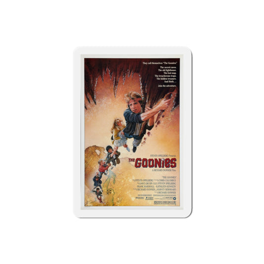The Goonies 1985 Movie Poster Die-Cut Magnet-2" x 2"-The Sticker Space