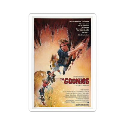 The Goonies 1985 Movie Poster STICKER Vinyl Die-Cut Decal-2 Inch-The Sticker Space