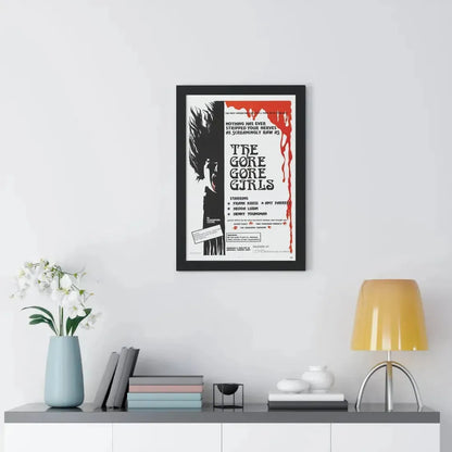 THE GORE GORE GIRLS 1972 - Framed Movie Poster - The Sticker Space