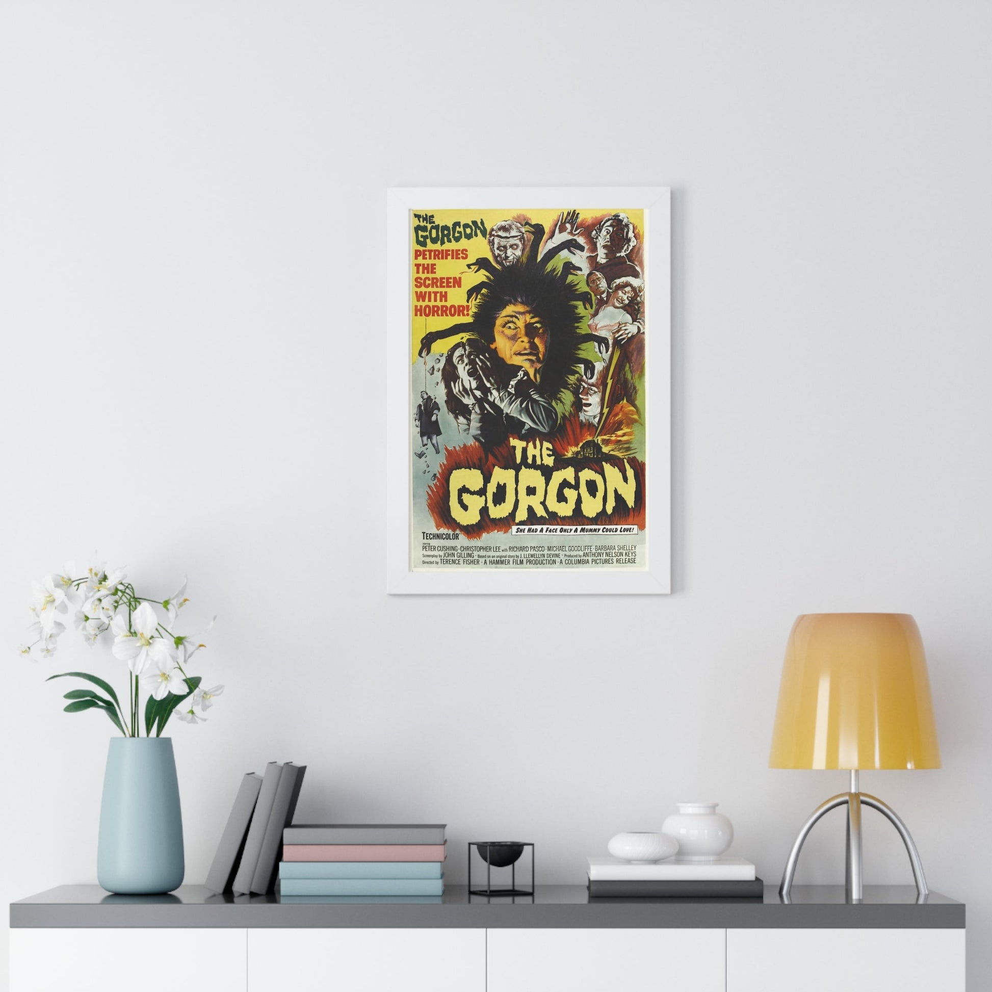 THE GORGON 1964 - Framed Movie Poster-The Sticker Space