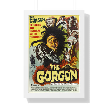 THE GORGON 1964 - Framed Movie Poster-16″ x 24″-The Sticker Space