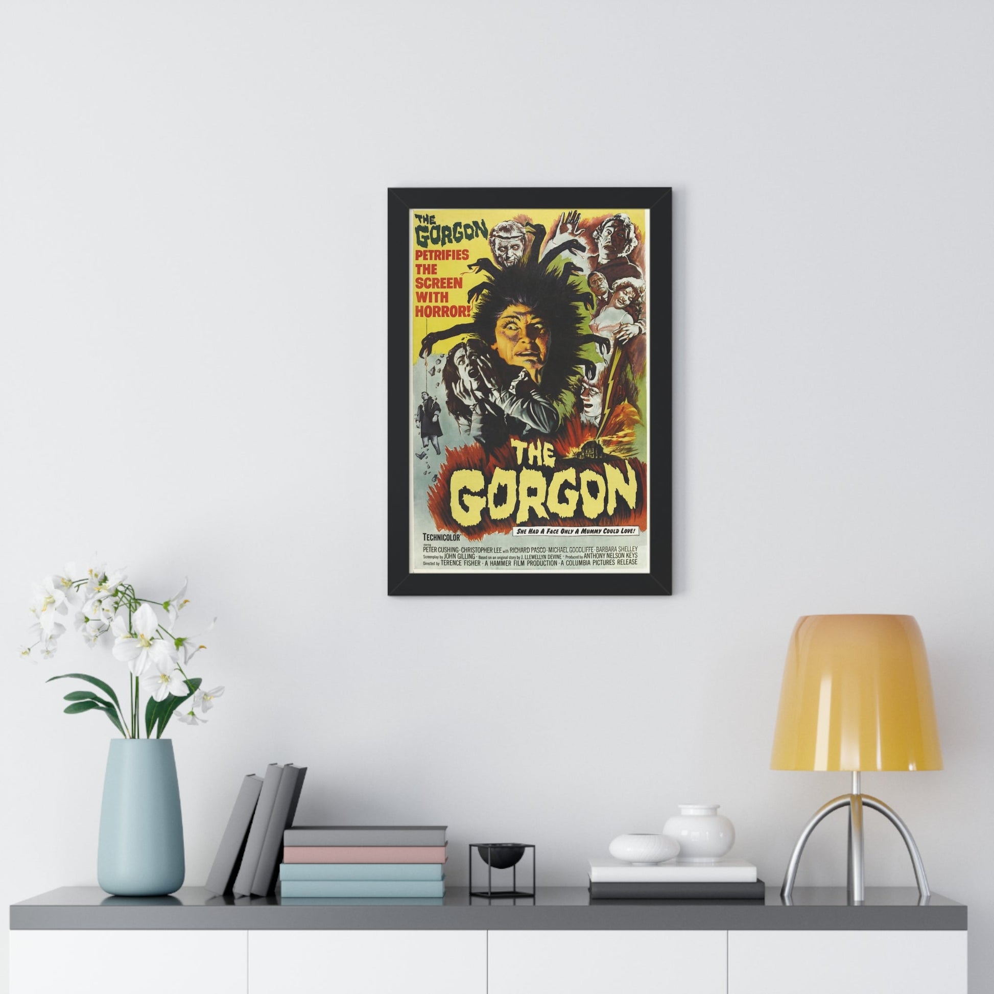 THE GORGON 1964 - Framed Movie Poster-The Sticker Space