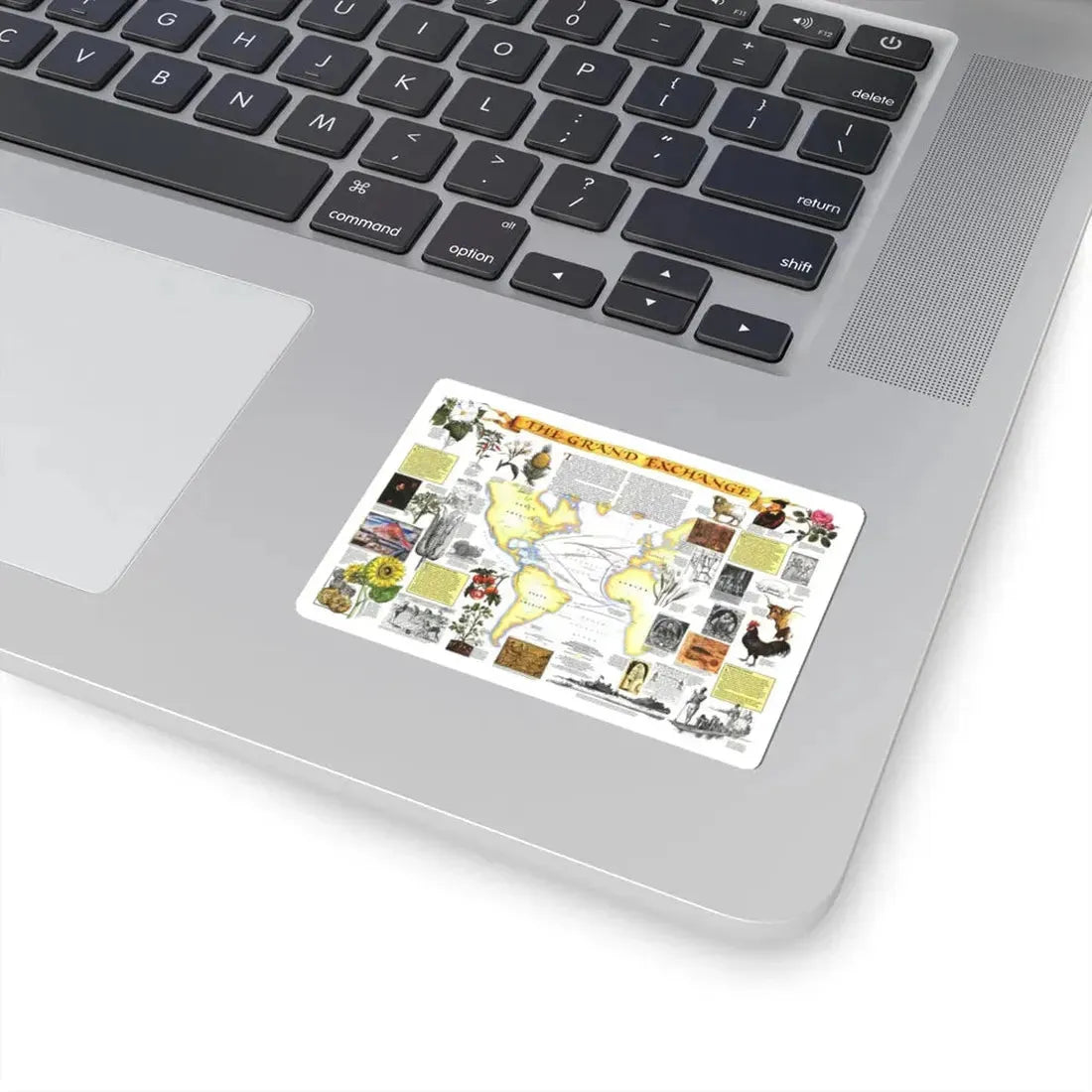 The Grand Exchange (1992) (Map) STICKER Vinyl Kiss-Cut Decal - The Sticker Space