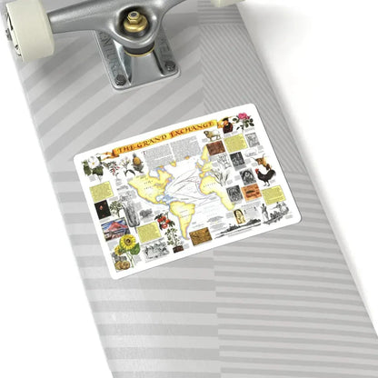 The Grand Exchange (1992) (Map) STICKER Vinyl Kiss-Cut Decal - The Sticker Space