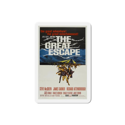 The Great Escape 1963 Movie Poster Refrigerator Magnet 2 Inch - The Sticker Space