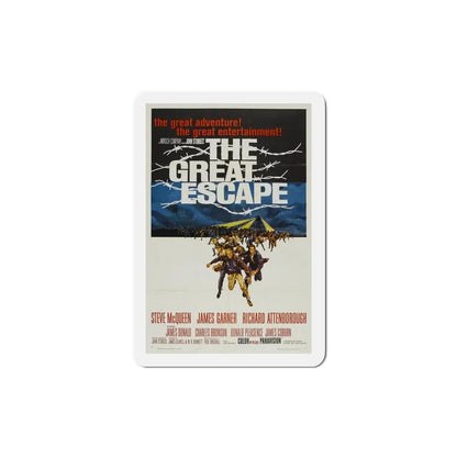 The Great Escape 1963 Movie Poster Refrigerator Magnet 4 Inch - The Sticker Space