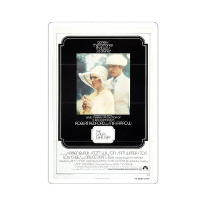 The Great Gatsby 1974 Movie Poster STICKER Vinyl Die-Cut Decal 4 Inch - The Sticker Space