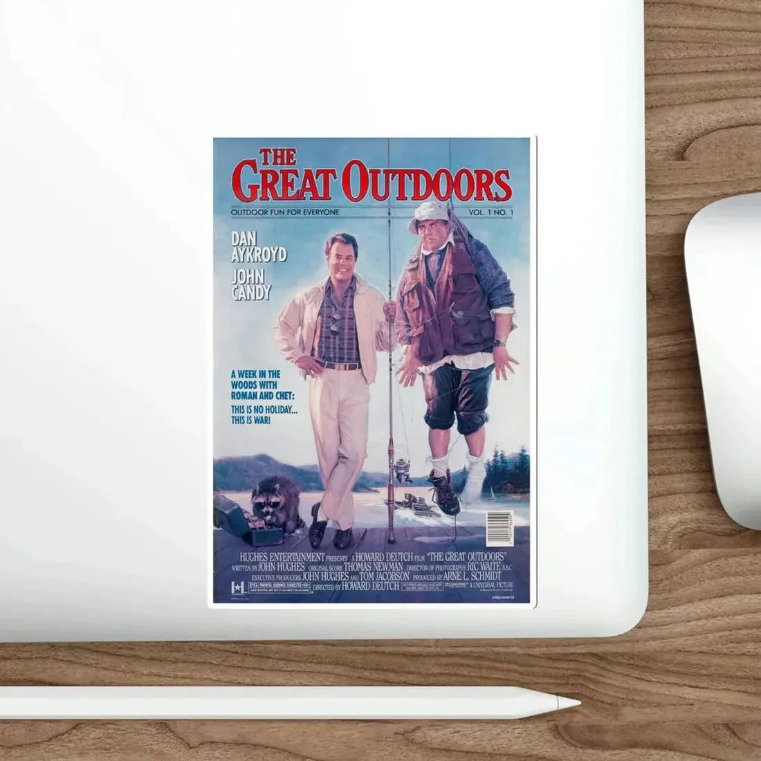 The Great Outdoors 1988 Movie Poster STICKER Vinyl Die-Cut Decal - The Sticker Space