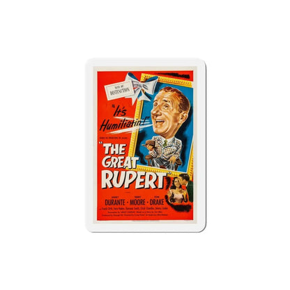 The Great Rupert 1950 Movie Poster Refrigerator Magnet 6 Inch - The Sticker Space