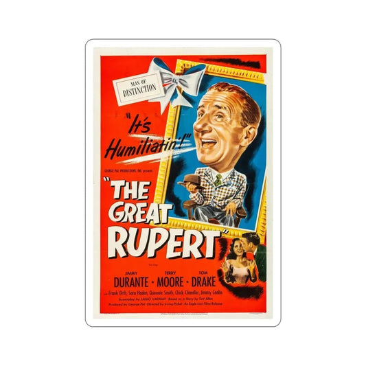 The Great Rupert 1950 Movie Poster STICKER Vinyl Die-Cut Decal 6 Inch - The Sticker Space