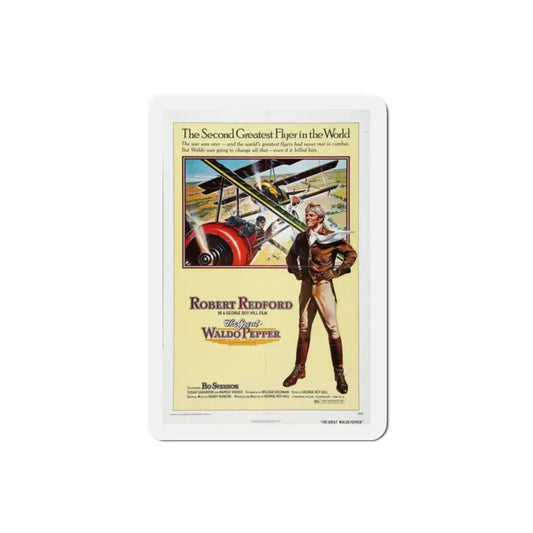 The Great Waldo Pepper 1975 Movie Poster Refrigerator Magnet 2 Inch - The Sticker Space
