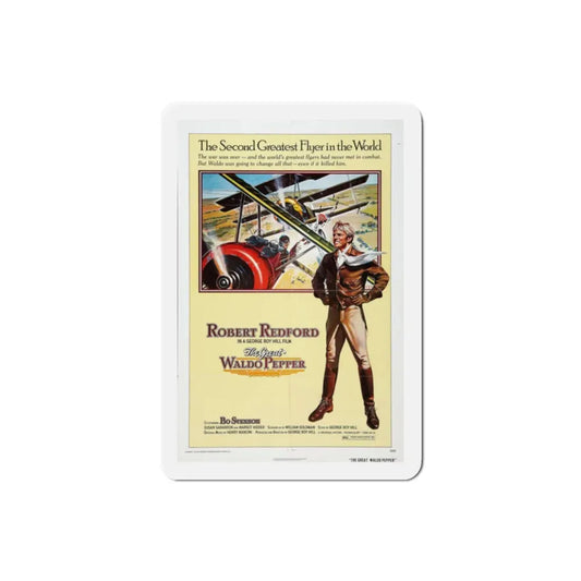The Great Waldo Pepper 1975 Movie Poster Refrigerator Magnet 2 Inch - The Sticker Space