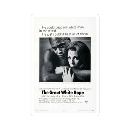 The Great White Hope 1970 Movie Poster STICKER Vinyl Die-Cut Decal-4 Inch-The Sticker Space