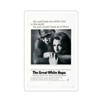 The Great White Hope 1970 Movie Poster STICKER Vinyl Die-Cut Decal 4 Inch - The Sticker Space