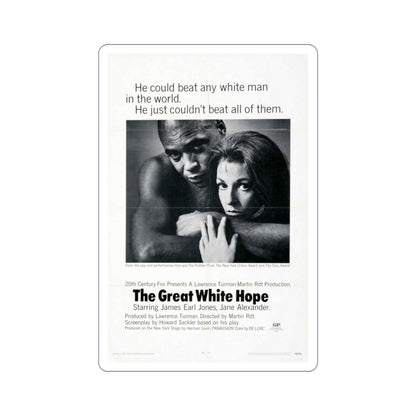 The Great White Hope 1970 Movie Poster STICKER Vinyl Die-Cut Decal-6 Inch-The Sticker Space