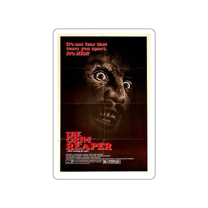 THE GRIM REAPER (ANTROPOPHAGUS) 1980 Movie Poster STICKER Vinyl Die-Cut Decal 3 Inch - The Sticker Space