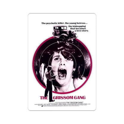 The Grissom Gang 1971 Movie Poster - STICKER Vinyl Kiss-Cut Decal 2 Inch White - The Sticker Space