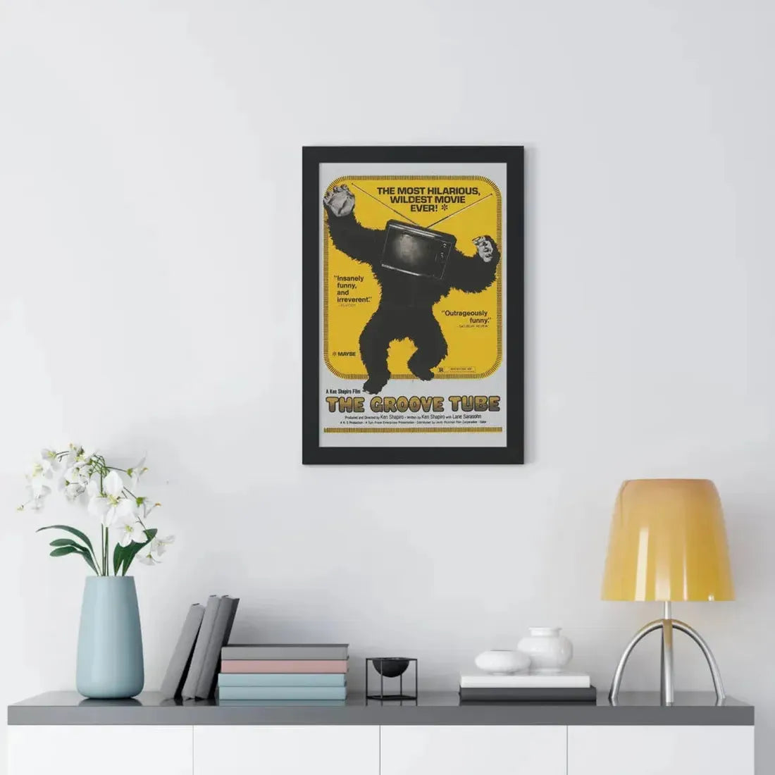 THE GROOVE TUBE 1974 - Framed Movie Poster - The Sticker Space