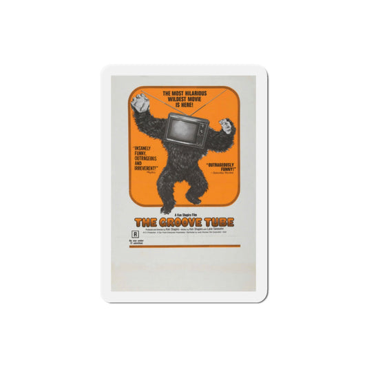 The Groove Tube 1974 Movie Poster Die-Cut Magnet-2" x 2"-The Sticker Space