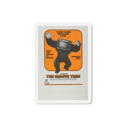 The Groove Tube 1974 Movie Poster Refrigerator Magnet 2 Inch - The Sticker Space