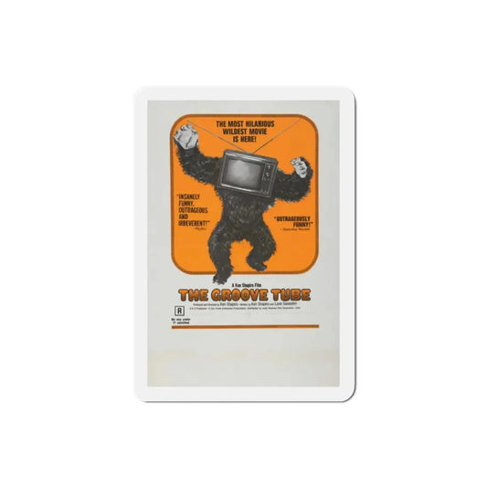 The Groove Tube 1974 Movie Poster Refrigerator Magnet 2 Inch - The Sticker Space