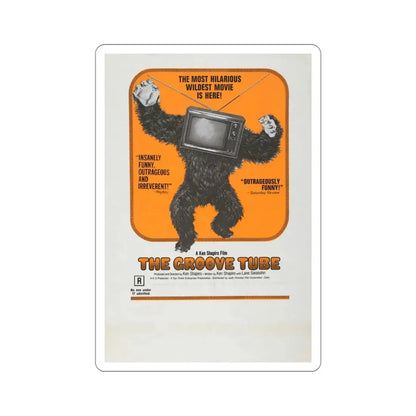 The Groove Tube 1974 Movie Poster STICKER Vinyl Die-Cut Decal 6 Inch - The Sticker Space