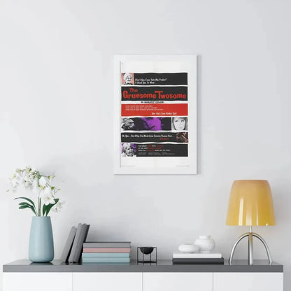 THE GRUESOME TWOSOME 1967 - Framed Movie Poster - The Sticker Space