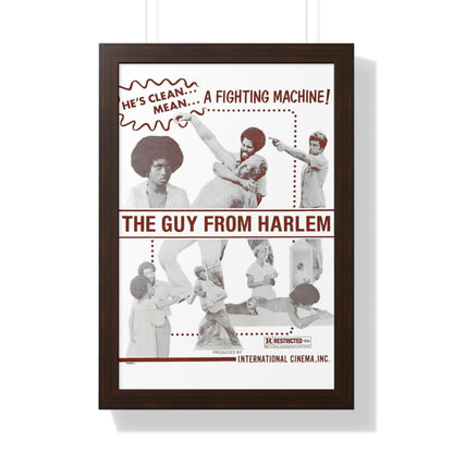 THE GUY FROM HARLEM 1977 - Framed Movie Poster-16″ x 24″-The Sticker Space