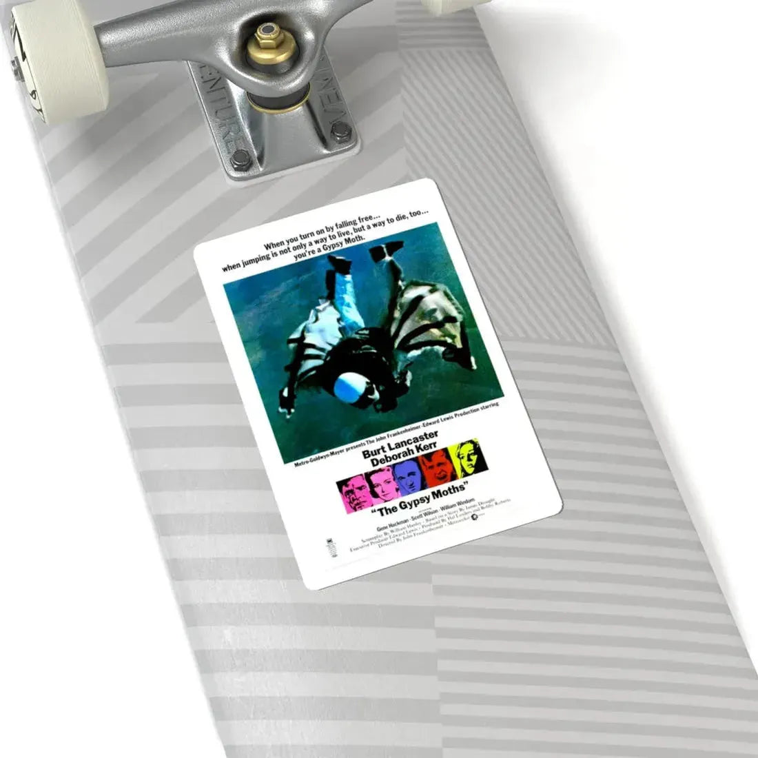 The Gypsy Moths 1969 Movie Poster - STICKER Vinyl Kiss-Cut Decal - The Sticker Space