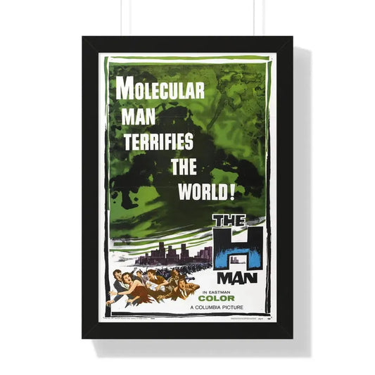 THE H-MAN 1958 - Framed Movie Poster 16″ x 24″ Black - The Sticker Space